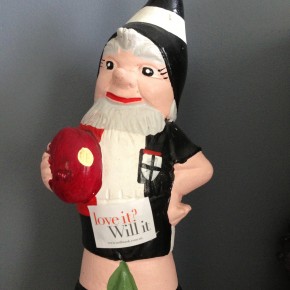 My Grandfather's treasured St Kilda gnome. 