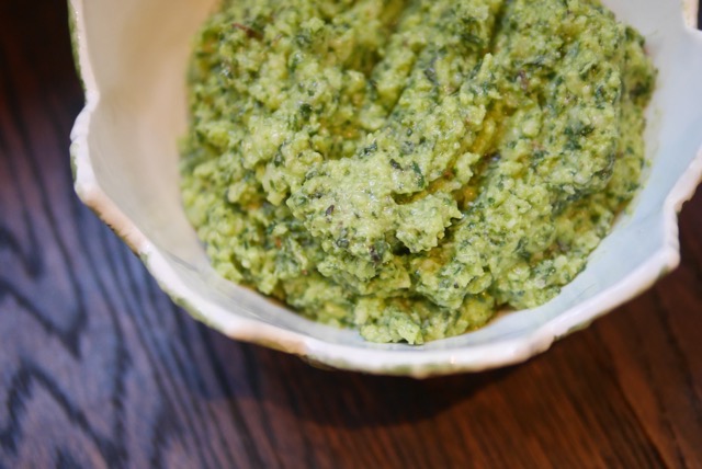 Macadamia Pesto