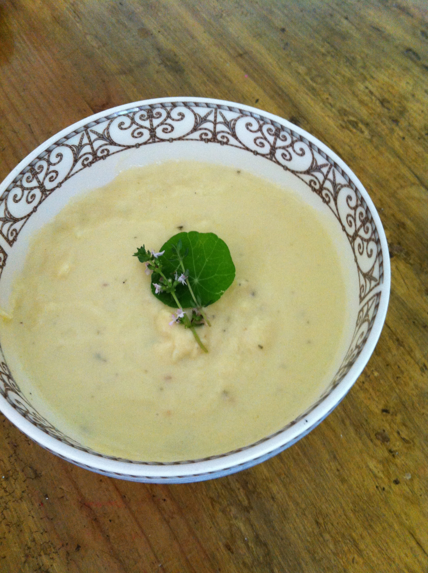 Creamy Garlic Soup